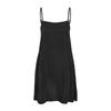 Women's Black Strapless Short Dress