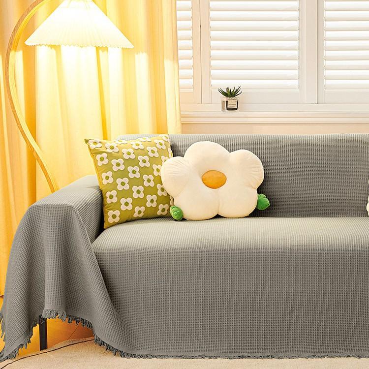 Универсальная подушка для дивана на все сезоны, нескользящее покрывало-полотенце, простое полотенце для всего дивана, чехол-покрывало с полной защитой, ткань-покрывало