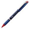 Pentel Gel Ink Energel Euro Ballpoint Blue 10 Pens Pen, 1.0mm, Barrel, BL30-B, Red,