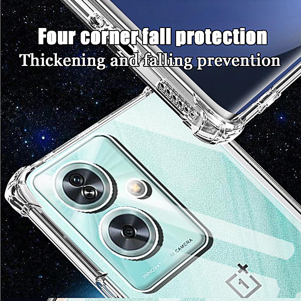 Противоударный чехол для телефона Oneplus Nord N30 SE CE 3 Lite N20 N200 N10 N100 Ce 2 2t Прозрачный прозрачный силиконовый мягкий чехол из ТПУ