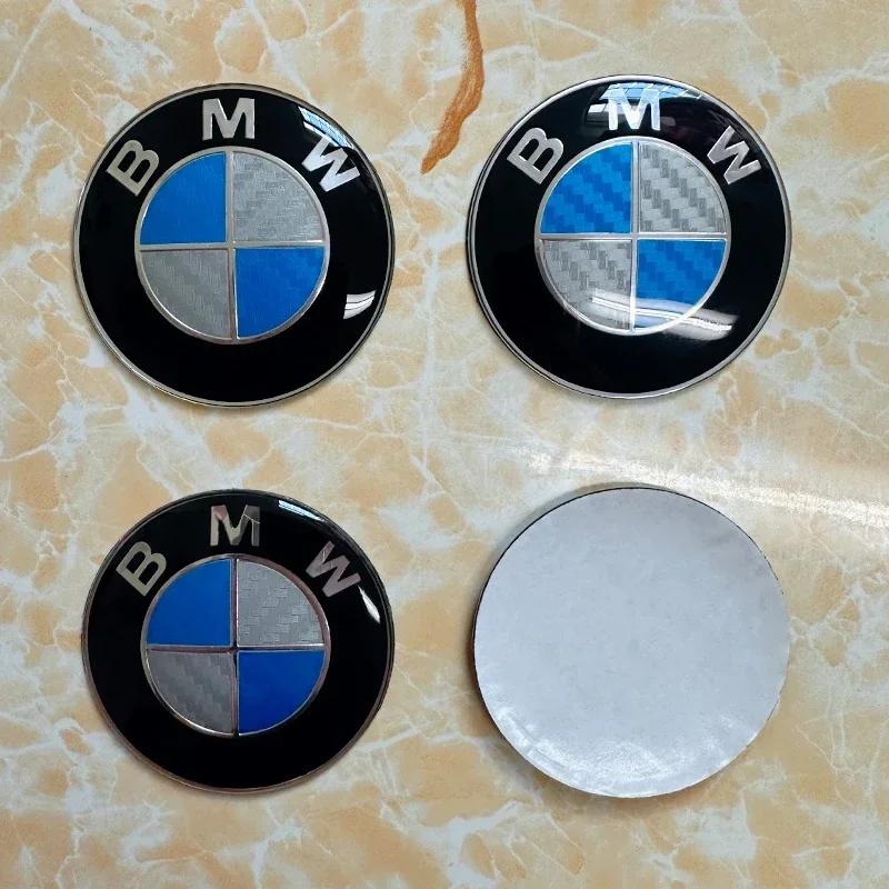 For BMW Hot 2025 56mm 65mm Car Badge Wheel Center Cover Stickers Hub Caps Decal For BMW M M3 X5 X1 X3 E46 E90 E39 F10 F20 F30 G2