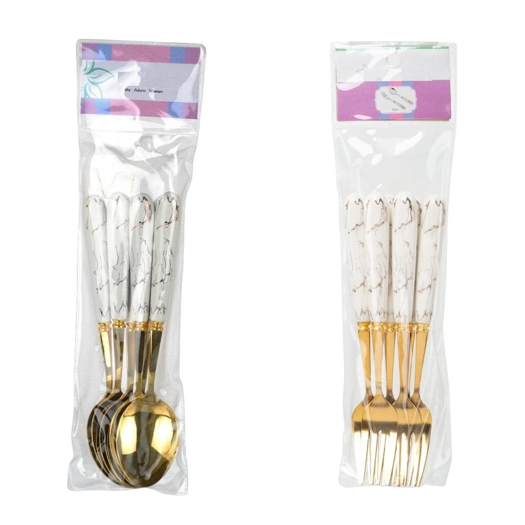 Набор золотых столовых приборов из нержавеющей стали для дома, кухни и ресторана, столовые приборы для сервировки, бульонные ложки, овальный край с керамической ручкой, посуда