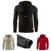 Men's Soft Hooded Pullover Jacket In Fashionable Colors For Stylish Comfort