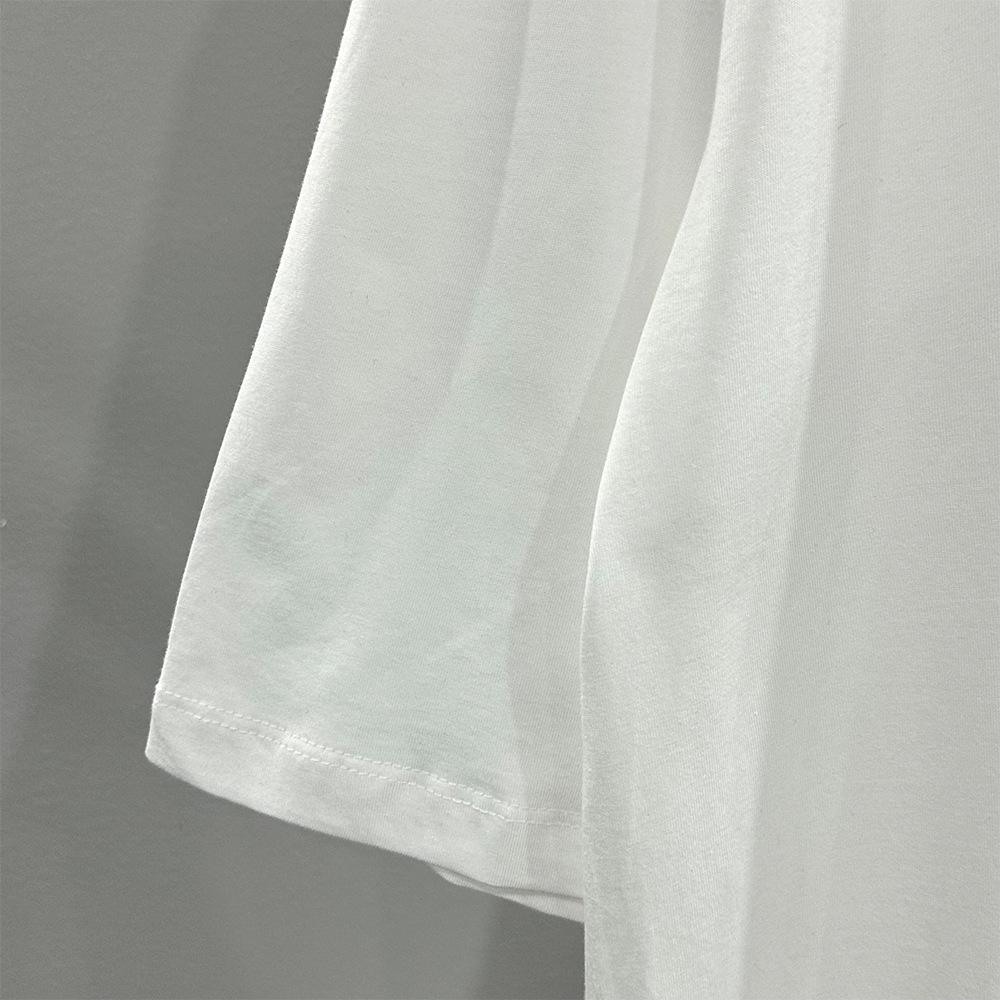 Мужская хлопковая футболка с коротким рукавом и принтом пяти звезд, весна/лето 2020 г.