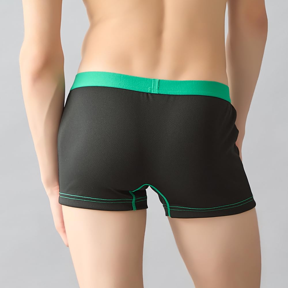 Adidas Сет сетчатых боксеров спереди, 9 шт. мужских трусов, с отверстием, 2,