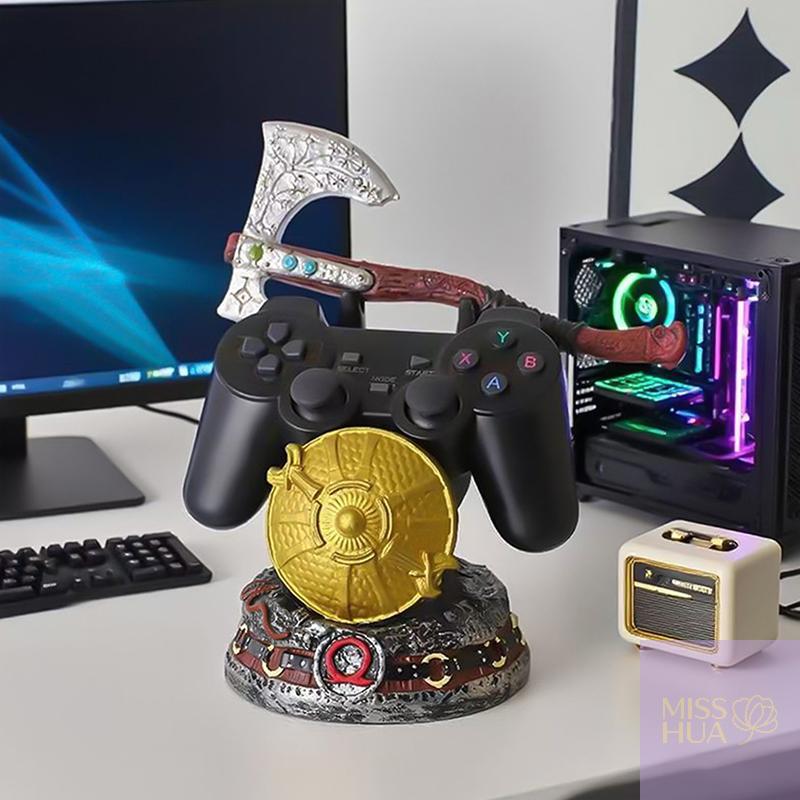 Креативные подставки Стенд для контроллера PS5 Уникальный держатель для геймпада Настольное украшение Игровой аксессуар Домашнее украшение