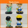 Shinchan Crayon Pvc Character Toy Model Set Ornament For Desk And Decor Room