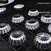 Disposable Chrysanthemum Tart Foil Molds