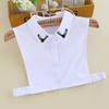 Men'S And Women'S Deer Children'S Fake Collar Cotton Children'S Shirt Collar Solid Color Fake Collar Small Size Fake Collar B236