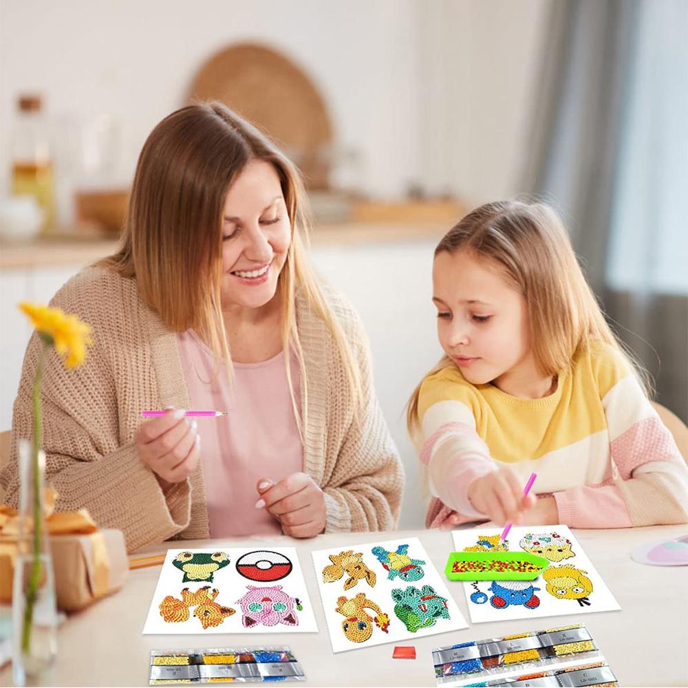 5D DIY тематические наклейки для алмазной живописи для начинающих для Pocketbook, чашки, телефона