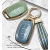 Luxurious Golden Edge Remote Car Key Case Full Cover For Hyundai Mistra IX35 IX25 Elantra Tucson Sonata Reina Auto