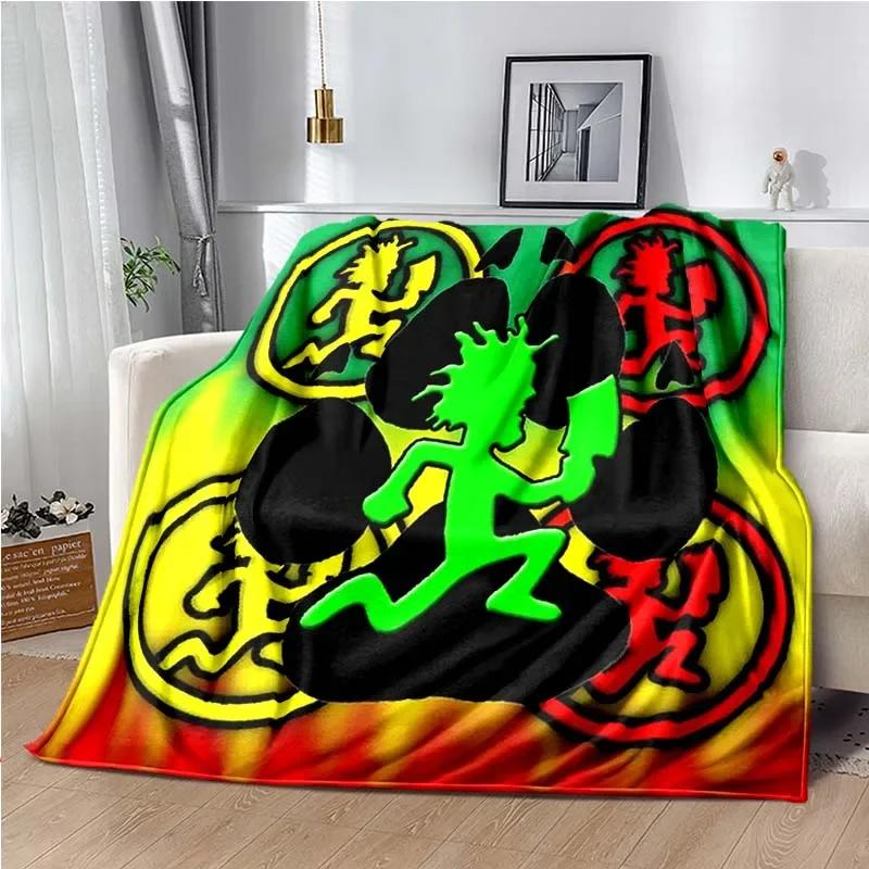 Группа Insane Clown Posse ICP Juggalo Faygo Одеяло, Также можно использовать как простыню, банное полотенце, наколенное или для сна, для машины, офиса, дивана