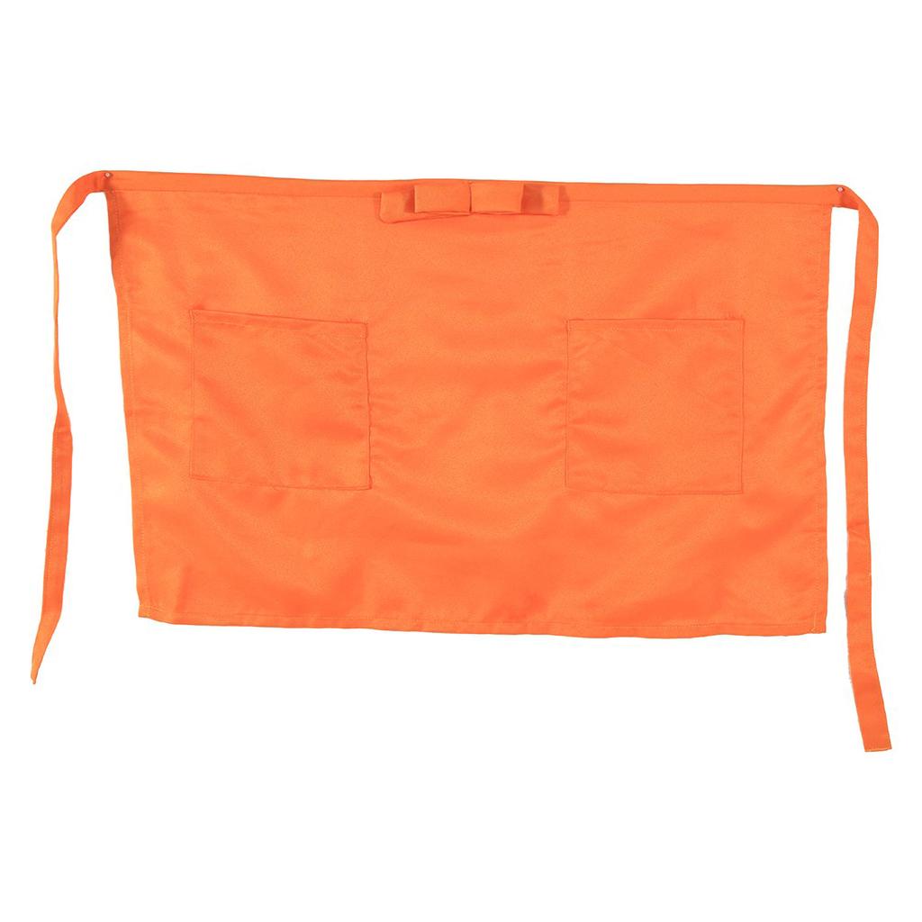 1pc Half Length Short Apron Women/Men BowKnot Type Cooking Using Coffee