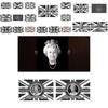Elizabeth Ii Queen Mourning Flag Polyester Fabric For Tribute And Memorial Display