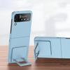 Для Samsung Z Flip 4 5g антидетонационный жесткий чехол для ПК для Samsung Galaxy Z Flip 4 Flip4 Zflip4 подставка-держатель модные аксессуары