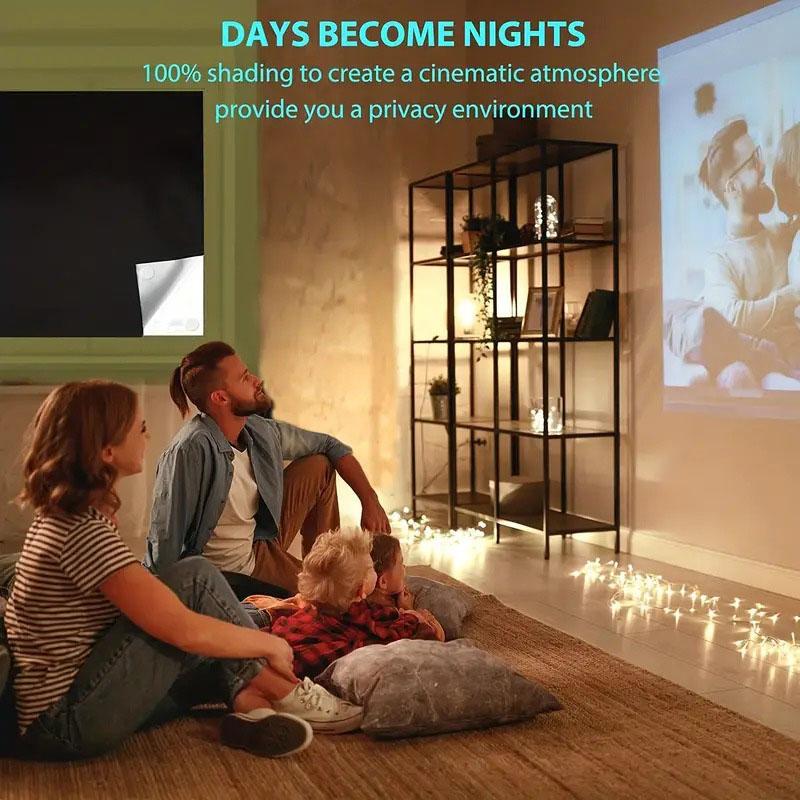 1 шт., неперфорированная черная ткань, портативная затемняющая штора для путешествий, сделанная своими руками