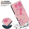 Wallet Case with Card Holder Floral PU Leather Case Kickstand Wrist Strap Shockproof Cover for Samsung Galaxy S23 S22 S21 S20 Plus Ultra S8 S9 S10