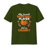 Womens My Favorite Basketball Player Calls Me Granny T Shirt Black 2XL vintage Washed Slightly Versatile Casual