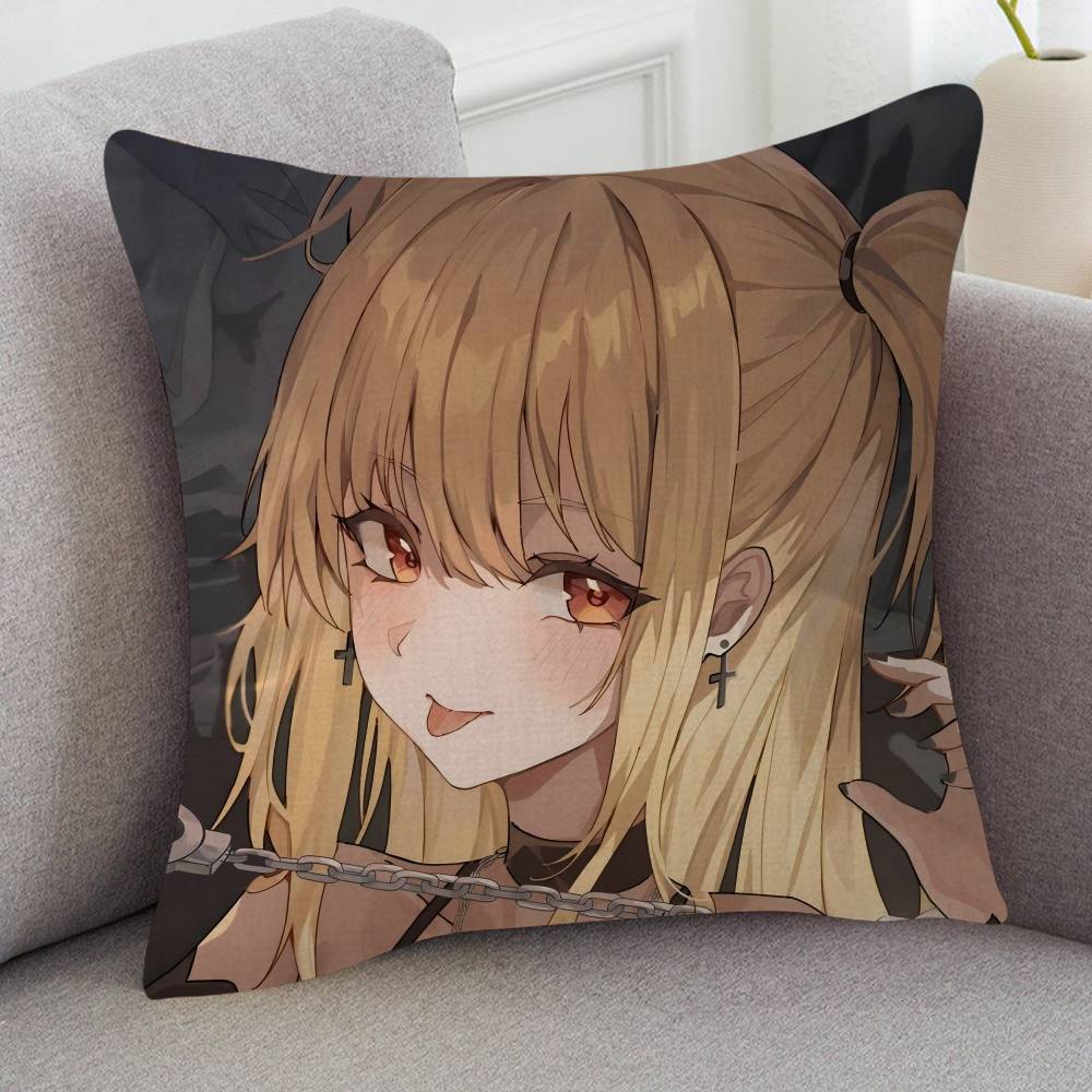 Anime Death Note Maple Design Cushion Cover Happy Autumn Harvest Decor Holiday Decorati Pillow Cover