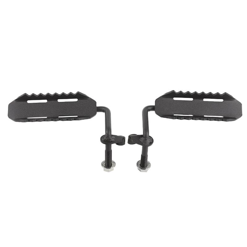 2Pcs Black Foot Pegs Outside Door Pedal Footrest Car Outside Door Pedal For Jeep Wrangler JL