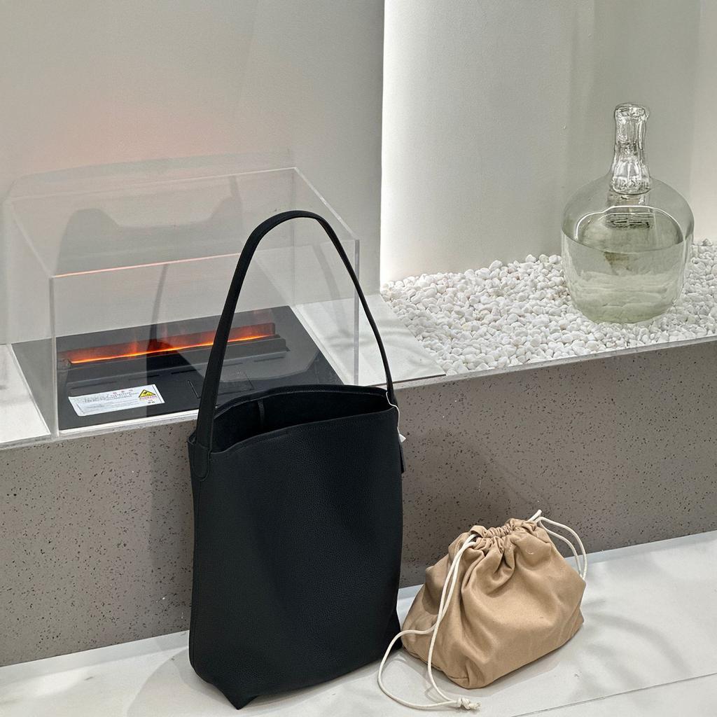 MENDY Bucket Bag Large Women's Bag Tote Bag Shoulder Bag Luxury Designer Genuine Leather Handbag Japanese Popular Bag Soft Hand