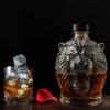 Графин для виски Yousheng 280 мл с герметичной пробкой, дизайн в виде льва, стеклянный графин большой емкости, графин для красного вина
