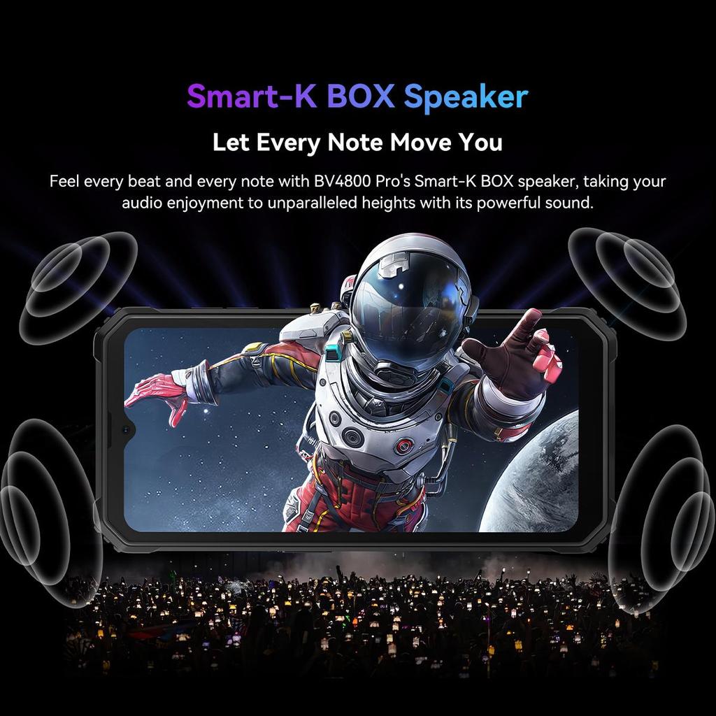 Blackview BV4800 Pro 12GB RAM 128GB ROM Andriod 14 Smartphone 5180mAh