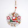 Счастливого Рождества Дед Мороз Деревянная Подвеска Настенное Рождественская Елка Подвесное Украшение Декор Для Дома Новогодний Подарок Рождественский Декор