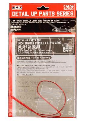 Гоночная серия Toyota Corolla Levin AE92 1989 Spa 24 Hours Race Detail Up Parts Пластиковые детали для модели NE24016 PLATZ/NuNu 1/24