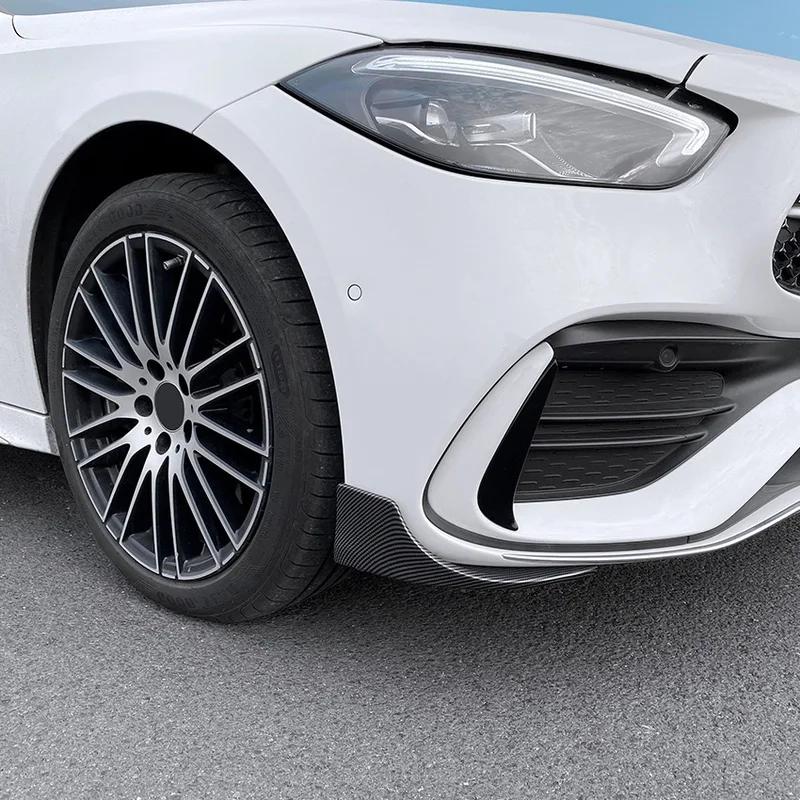 Front Bumper Lip Spoiler Splitters Diffuser For Mercedes-Benz C-Class W206 C200 C260 C43