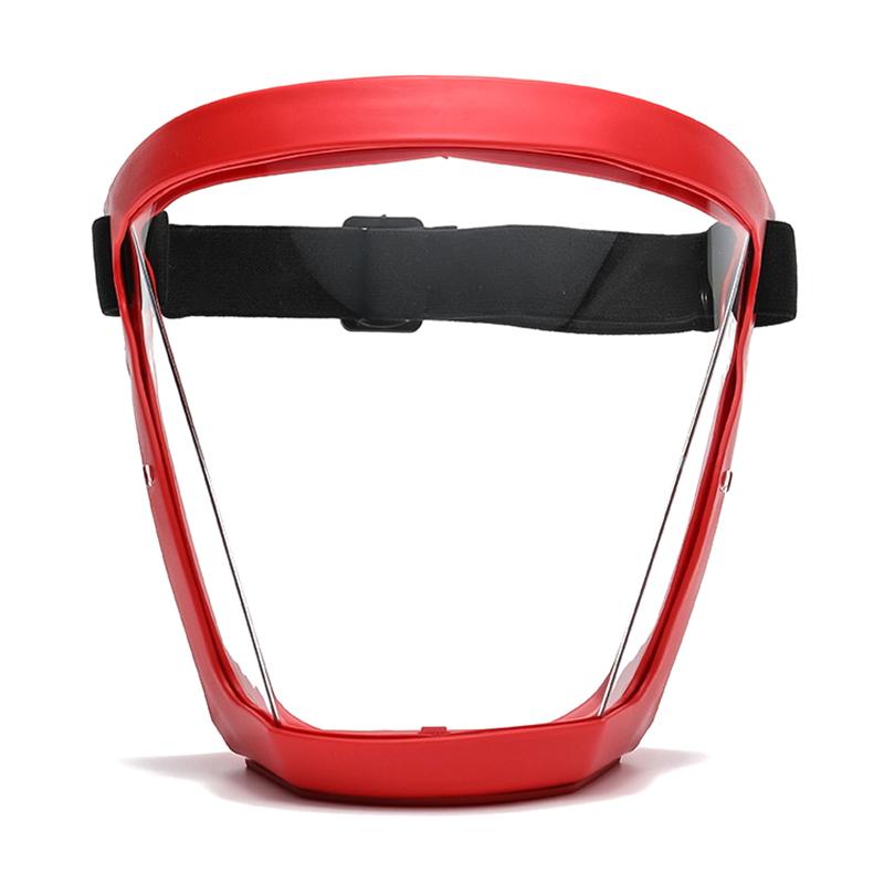 Рабочая защитная маска Прозрачная защитная маска для лица Защитная противотуманная противопылевая домашняя кухонная утварь Полнолицевая маска