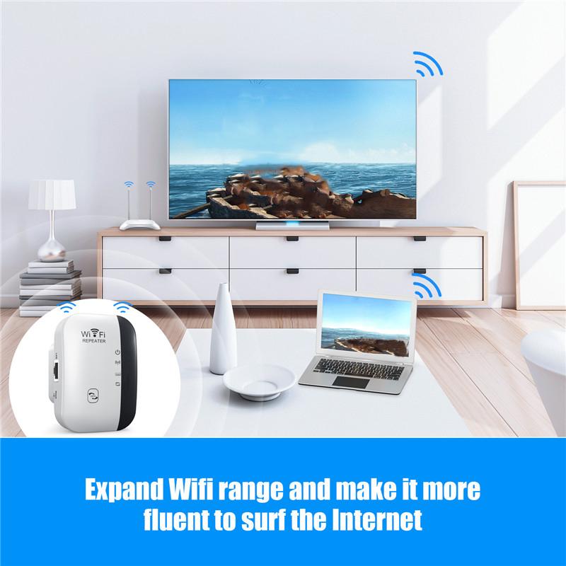 Беспроводной повторитель Wi-Fi 300 Мбит/с, 2,4G, расширитель диапазона Wi-Fi, маршрутизатор, усилитель сигнала Wi-Fi 802.11N, усилитель сигнала Wi-Fi, маршрутизатор Wi-Fi Reapeter, новинка 2024 года