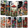 Красочный чехол для телефона с грибами для Apple iPhone 17 Air 16 15 Plus 14 + 13 Mini 12 11 Pro Max 7 8 SE 16Max Мягкий чехол Coque 1