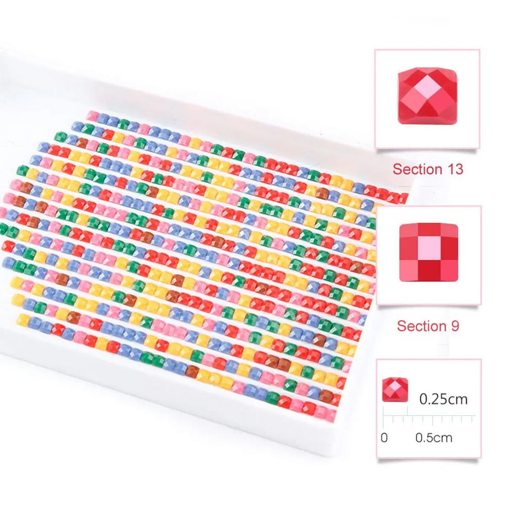 HuaCan Diamond Painting DIY Kit Lanscape Butterfly Picture Full Round Drill Mosaic Tree Paintings Rhinestone Embroidery Art Craft Home Wall Decor