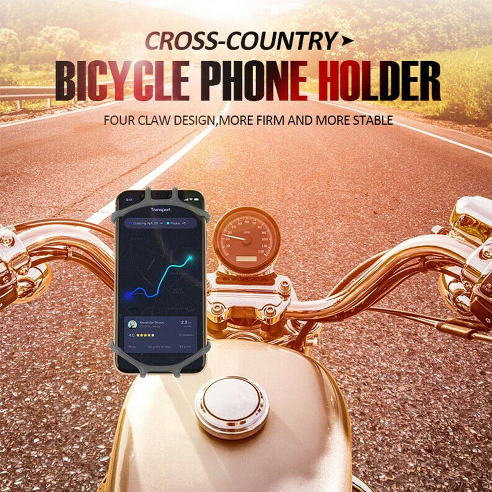 Bike Phone Holder Bicycle Mobile Cellphone Holder Motorcycle Stand Suporte Celular For iPhone Samsung Xiaomi Gsm Houder Fiets