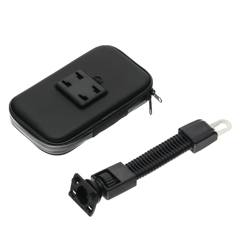 LMoDri мотоциклетный держатель для телефона, сумка, водонепроницаемый сенсорный экран, плавный поворот на 360 градусов, держатель для сотового телефона