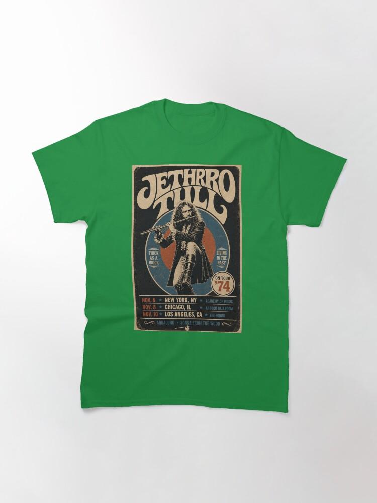 Jethro Tull Jethro Tull 1974 Tour Poster Classic T-Shirt