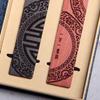 Sandalwood Wooden Book Mark Carving Pagination Mark High Quality Reading Tools  Gift