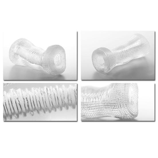 Кубок-мастурбатор, прозрачный, экологически чистый, резиновый, для мужчин, Balanus, упражнения на выносливость, искусственное влагалище для спальни