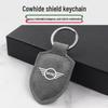 Брелок-подвеска из кожи и углеродного волокна для BMW MINI JCW F55 F56 F60