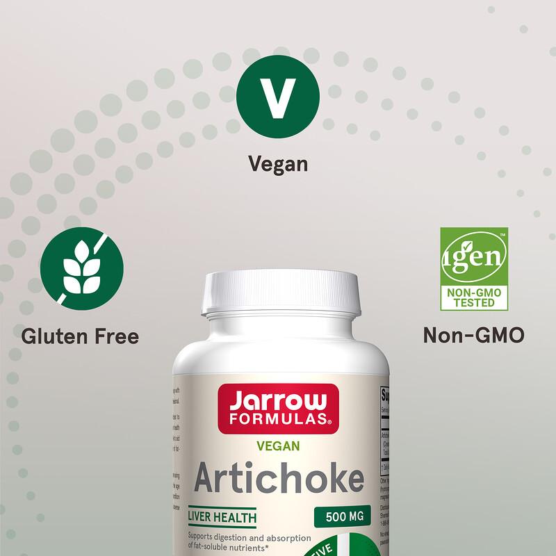 Artichoke, 500 mg, 180 Veggie Capsules