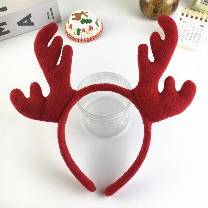 Mori Style Reindeer Antler Headband - Christmas Headwear for Kids & Adults, Cute Festival Dress-up Accessory