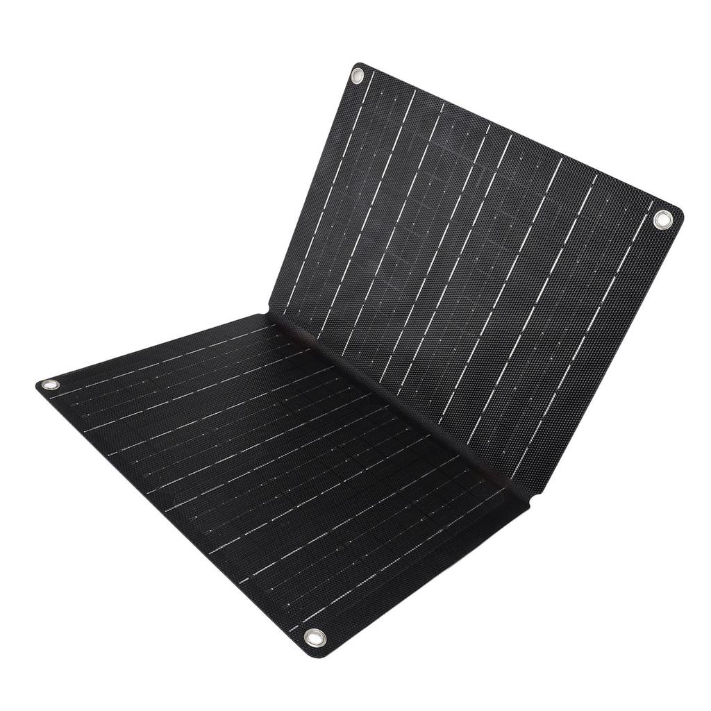 Складная солнечная панель ETFE с контроллером 60A OBD Plug Set 60W Dual USB 12V IP68 Водонепроницаемый для