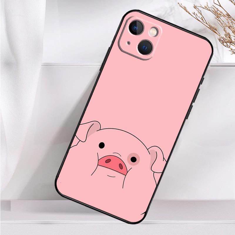 Мультяшный Чехол-Свинка Ударопрочный Для iPhone 17 16 Pro Max 11 14 15 Plus 12 13 Mini 16e 17 Air Чехол для Телефона