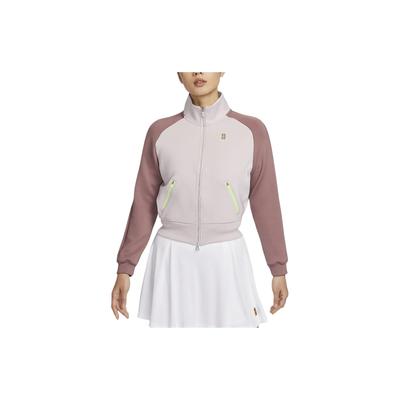 Короткая куртка с цветным блоком и воротником-стойкой на молнии, женские куртки, дымчато-фиолетовые CV4702-019