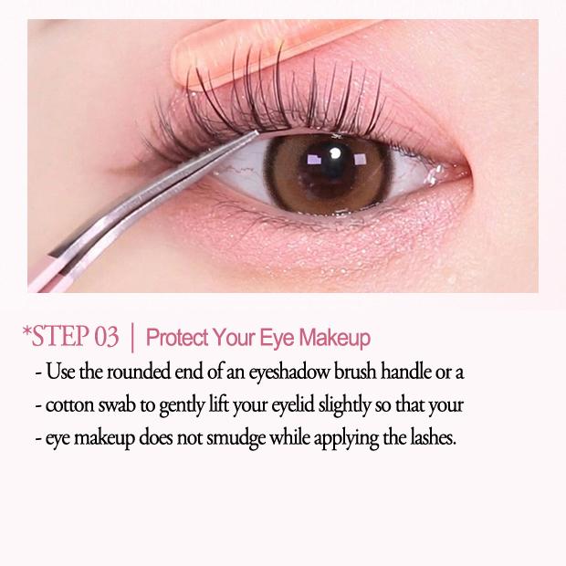 BANILA CO Curly Studio Самоклеящиеся пучки ресниц 03 Idol – Объемные накладные ресницы без клея