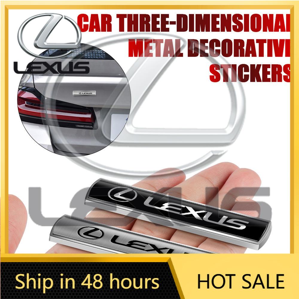 2026 Hot Interior Stickers Car Styling Emblem Car Body Side Window Badge Sticker For Lexus CT200h NX300h RX300 ES LS GS GC GX RX