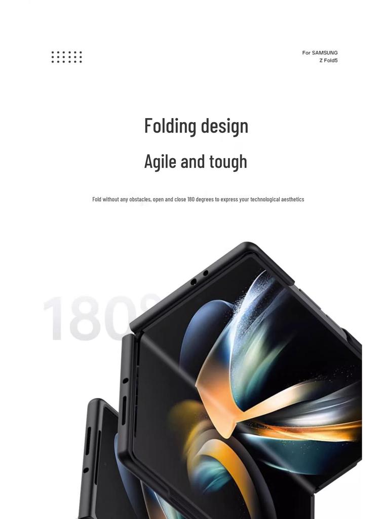 Чехол Samsung Z Fold 7 с текстурой овечьей кожи - Мягкий, Складной, Защита от царапин