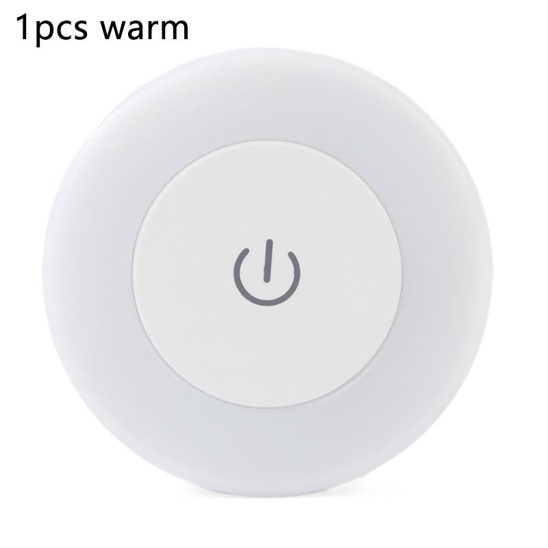 Освещение для гардероба в спальне, сенсорное управление, ночник, светодиодная подсветка для кухонного холодильника, питание от USB, освещение для шкафа