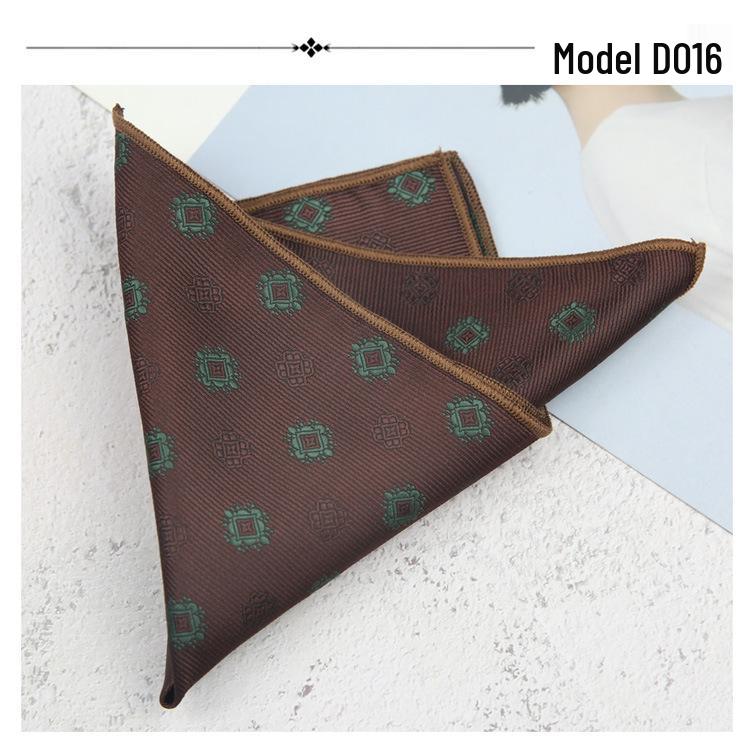 Ретро Корейский Стиль Многоцветный Костюмный Платок - Аксессуары Джентльмена